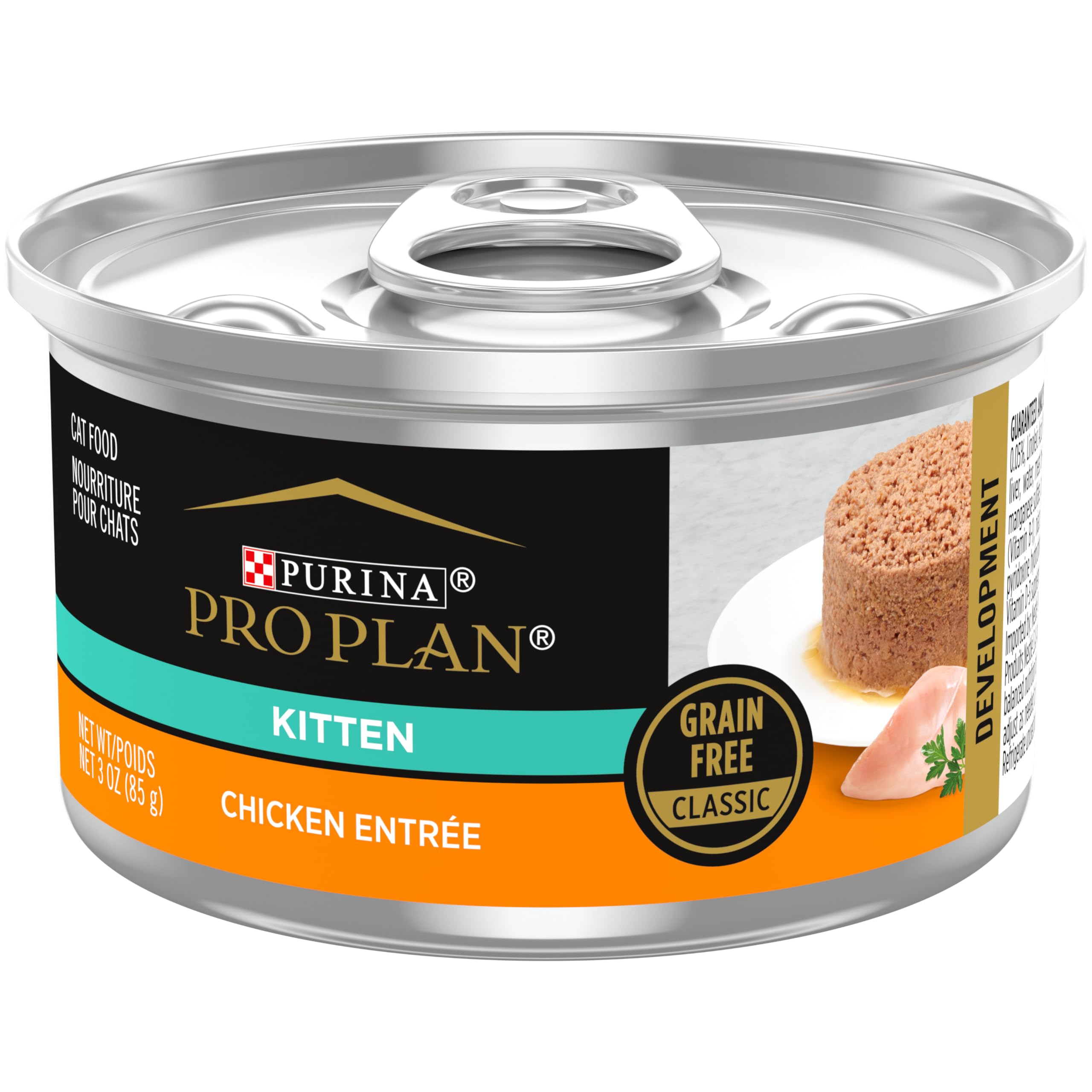 Amazon.com : Purina Pro Plan Grain Free Pate Wet Kitten Food